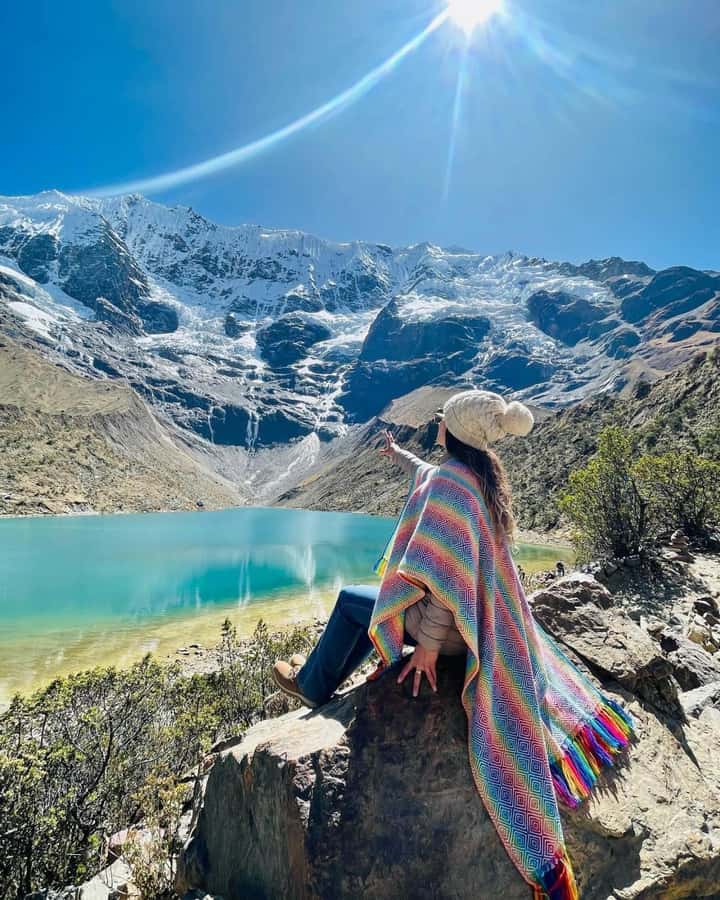 1 day excursion to the Humantay Lake from Cusco. - The road to Challacancha and the trailhead