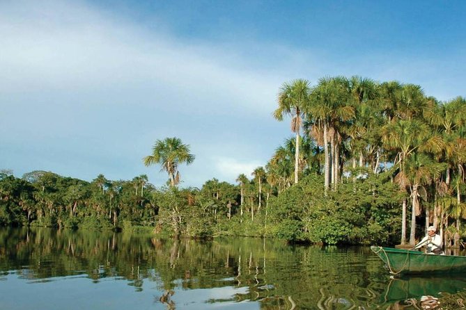 4 Day Tambopata Amazon Wildlife & Canopy Experience - Day 1: Monkey Island, jungle trails, and red eyes on the river