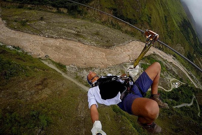 5-Day: Salkantay Trek to Machupicchu and Humantay Lake - Day four: zip line or the walking route to Aguas Calientes