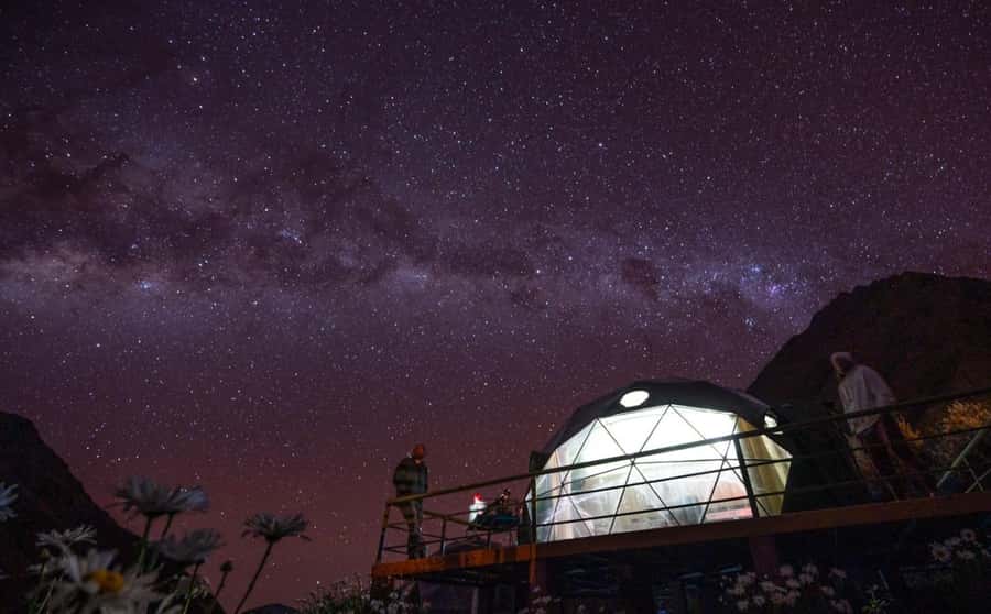5-Day Salkantay Trek to Machupicchu Sky Lodge Dome - Day one: Cusco to Challacancha, Humantay Lagoon, and Soraypampa