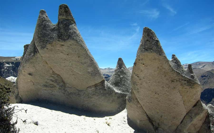 Adventure Day in Arequipa: Pillones Waterfall + Rock Forest - Pampa de Arrieros, a railway town left behind
