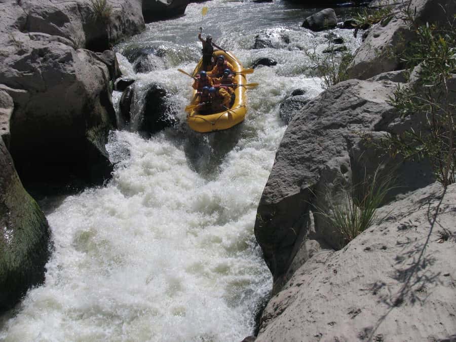 Arequipa: Chili River White Water Rafting with Hotel Pickup - The cold water question