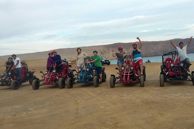 Buggy ride in Paracas National Reserve - The safety briefing and the first stretch