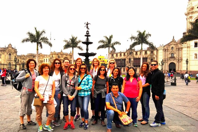 City Tour of Lima from the Airport - Chocolate, Plaza San Martín, and the final city glance