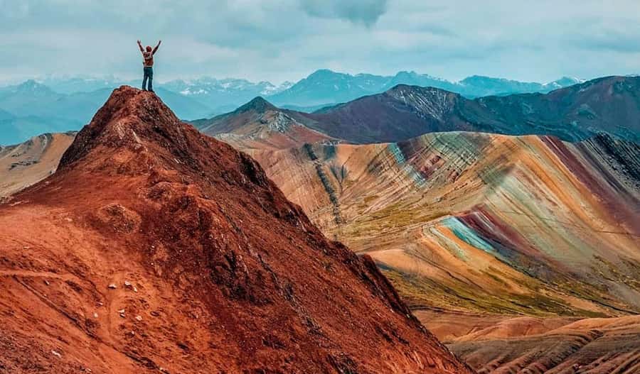 Colorful mountain tour Palcoyo | Cusco - Breakfast at Cusipata breaks up the long drive