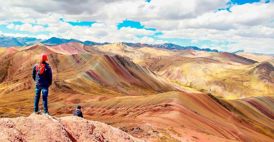 Colorful mountain tour Palcoyo | Cusco - A short guided visit, then time to explore