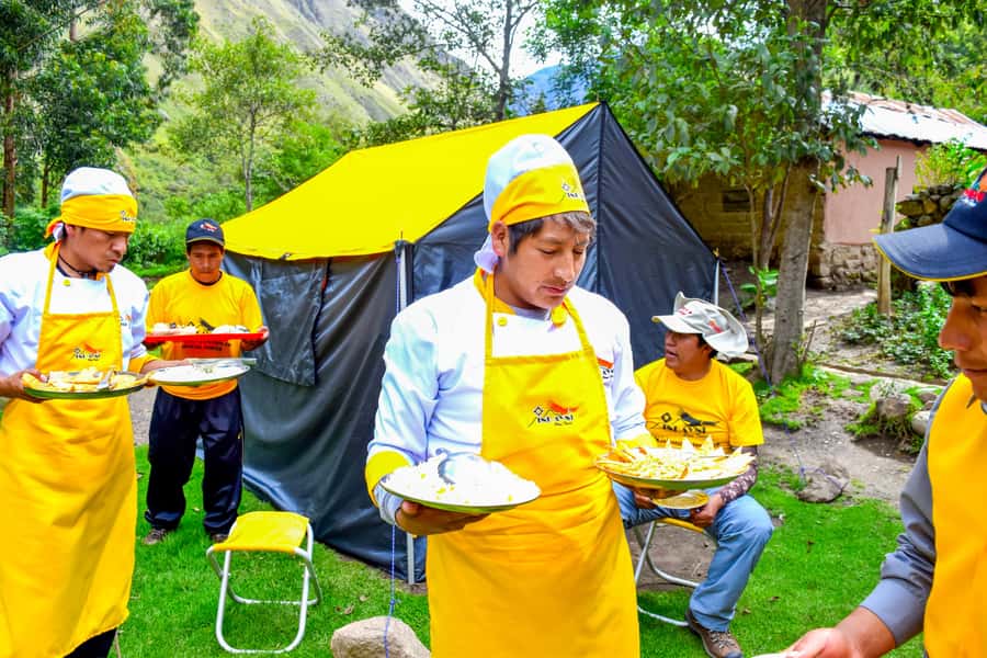 Cusco: 5-Day Salkantay Ultimate Trek to Machu Picchu - Food, camping, and the support crew