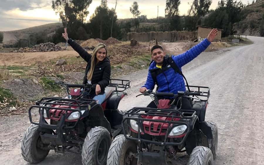 Cusco: Adobe of the gods on quad bikes tour - Learning to handle the ATV in Tica Tica