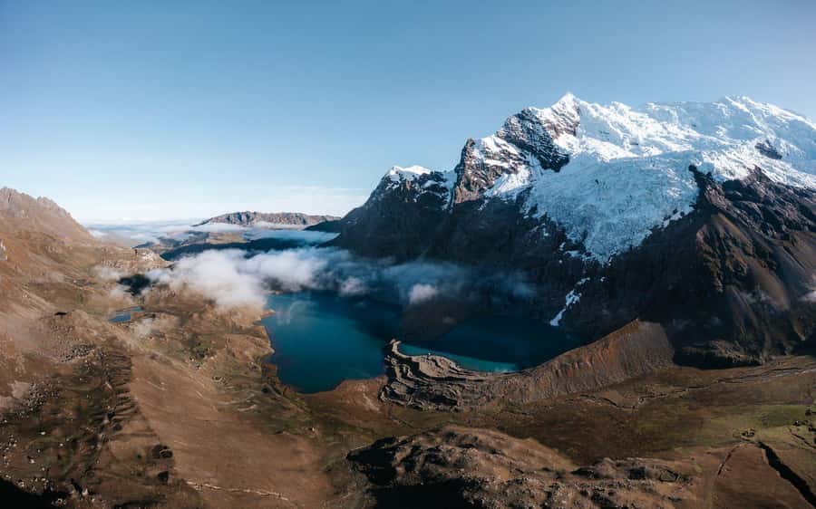 Cusco: Excursion to Ausangate 7 Lagunas + lunch - Breakfast in Pacchanta before the high walk