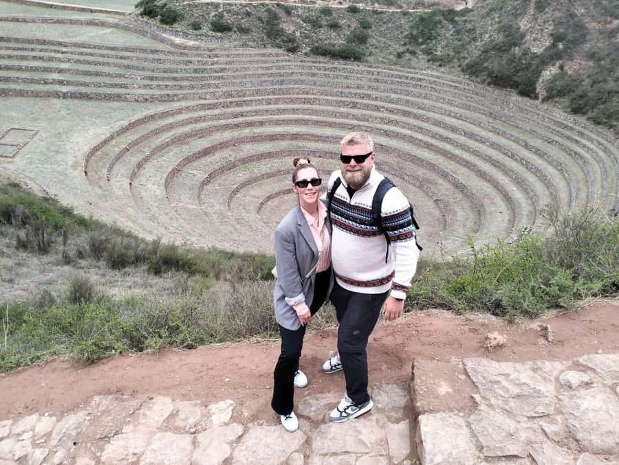 Cusco: Moray, Maras Salt Mines, and Chinchero Weavers Tour - Maras village and its thin-stoned colonial buildings