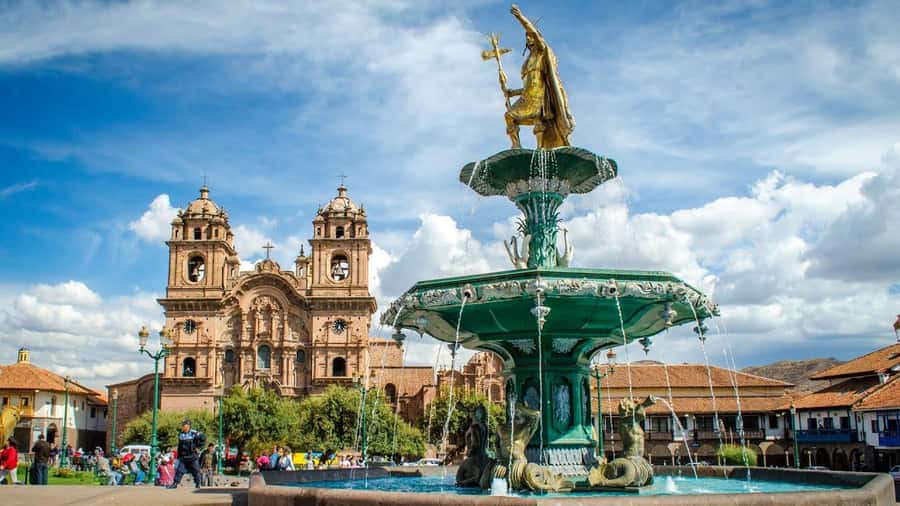Cusco: open-top bus city tour - Sacsayhuaman, Q’enqo, and Puca Pucara from the road