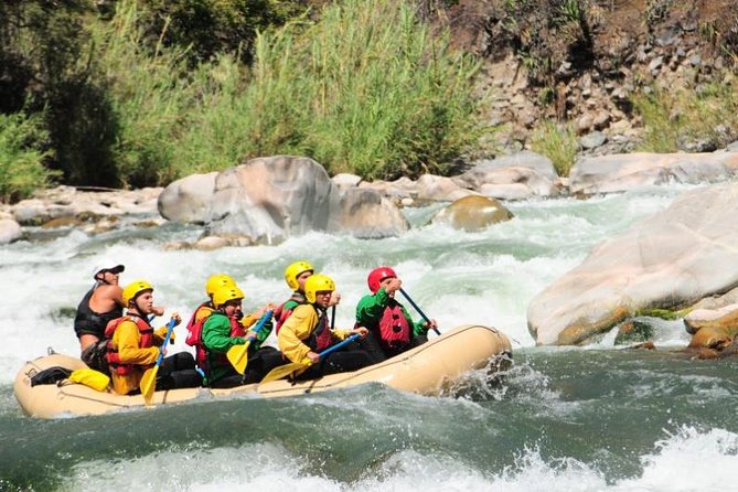 Cusco Rafting and Zipline Adventure - Two short zipline runs over the river