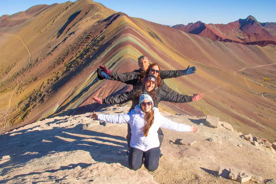 Cusco: Rainbow Mountain ATV Tour with Breakfast & Lunch - The short walk to Rainbow Mountain’s viewpoint
