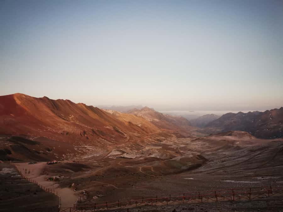 Cusco: Rainbow Mountain Tour at Sunset Without the Crowds - Red Valley and Ausangate views