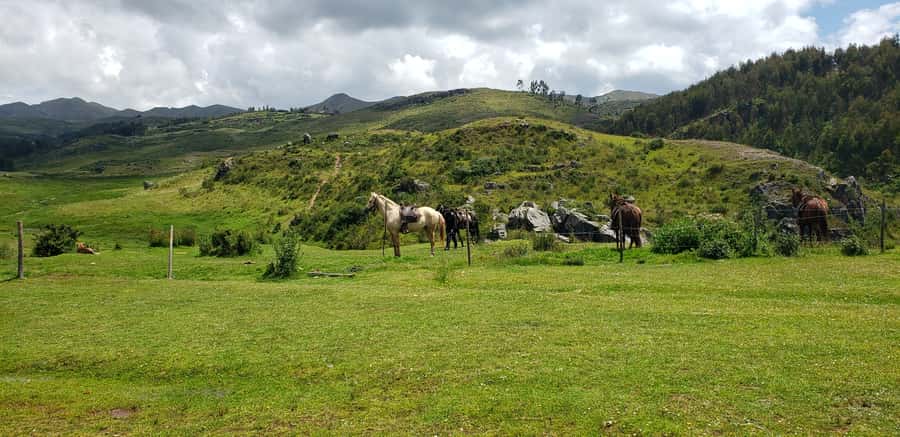 Cusco: Sacsayhuaman Guided Tour and 1-Hour Horseback Ride - Tambomachay, an Inca water temple