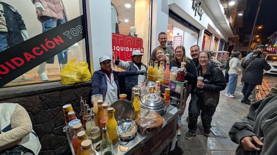 Cusco street food tour - Meeting at Cusco Cathedral after sunset