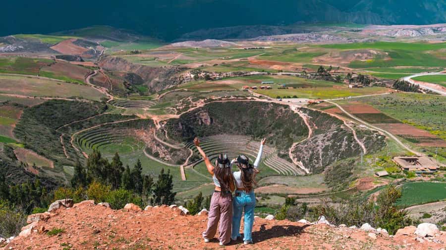 Cusco | Visit Maras, Moray, Chinchero, Pisac | Valle Vip - Moray explains Inca farming through giant terraces