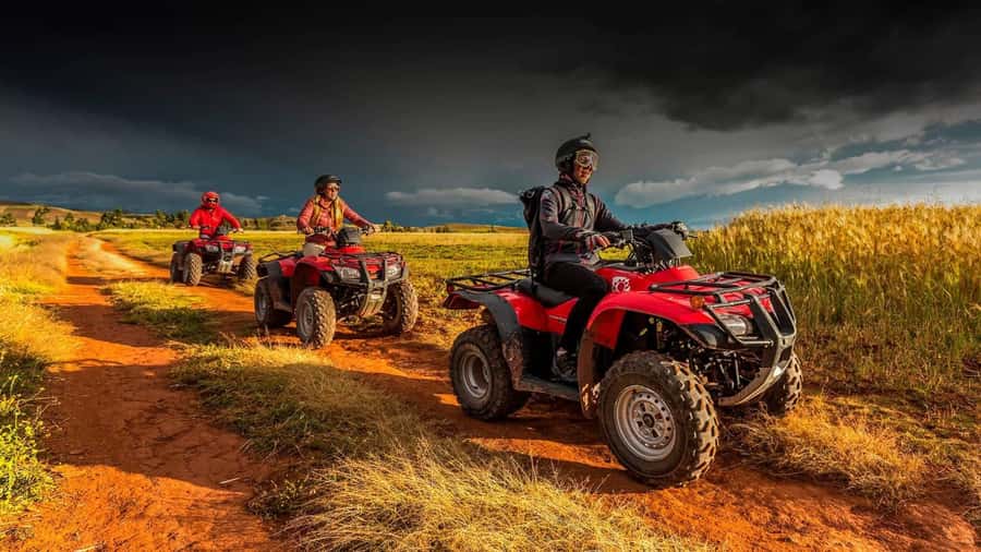 Cusco: Zipline + ATV's | Salt Mines of Maras and Moray | - The morning ride through Raqchi and the Sacred Valley