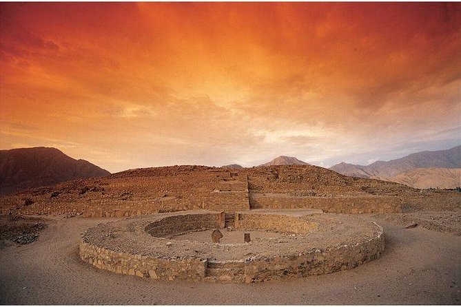Discovering Caral, The Oldest Civilization In America - The 3:30 pm return can reach Lima at 7:00 pm