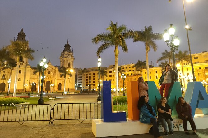 Explore the Catacombs, Lima Main Square & Magic Water Show - The Magic Water Show after dark