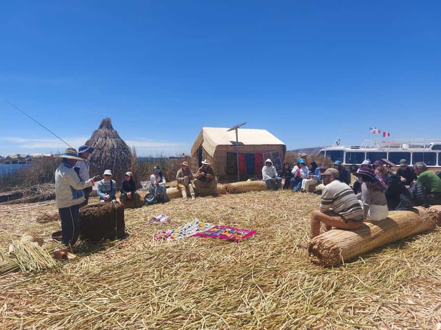 Floating Islands of the Uros - Meeting the People of Uros