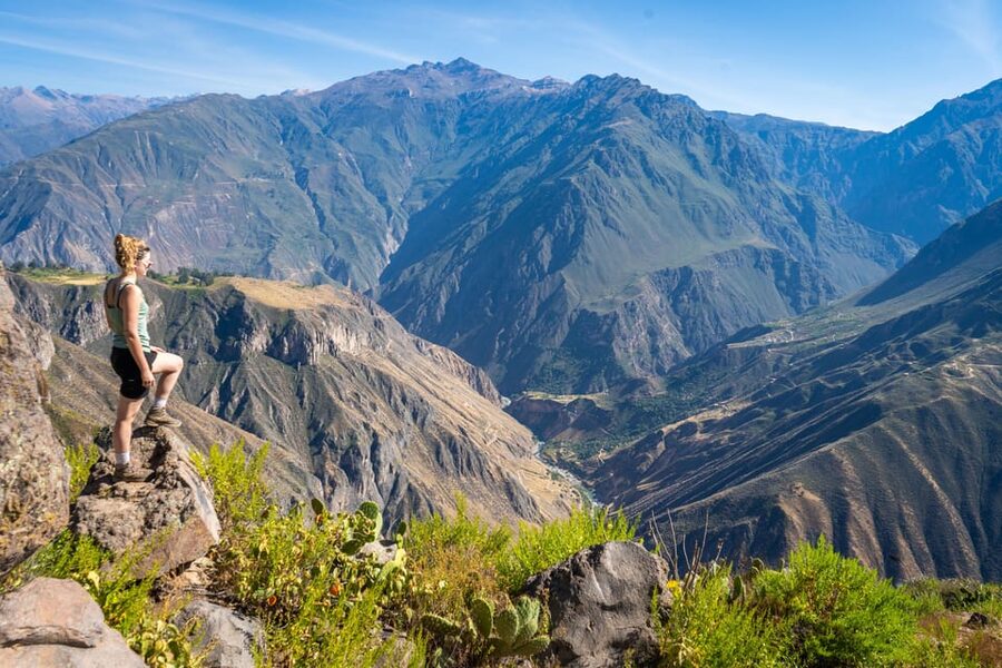 From Arequipa: 2-Day Colca Canyon Trekking Tour - The 4:30 a.m. climb to Cabanaconde