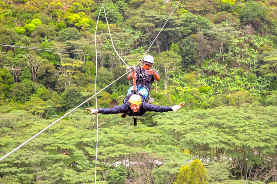 From Cusco: 4-Day Inca Jungle Adventure to Machu Picchu - Day one: Malaga Pass to Santa Maria by bike and raft