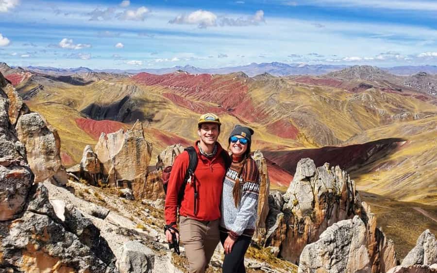 From Cusco: Full day Palccoyo Mountain tour - Breakfast in Cusipata before the mountain road