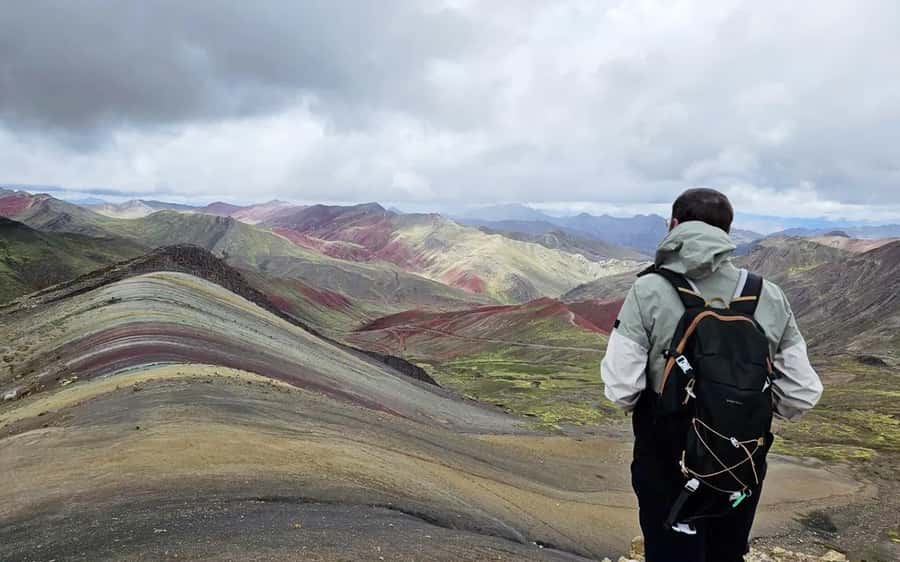 From Cusco: Full day Palccoyo Mountain tour - The 45-minute walk from Pitumarca