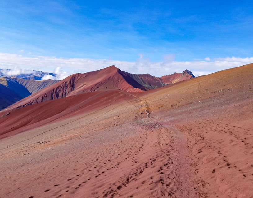 From Cusco: Full Day Rainbow Mountain + Red Valley | PRIVATE - The downhill return is easier, but not effortless