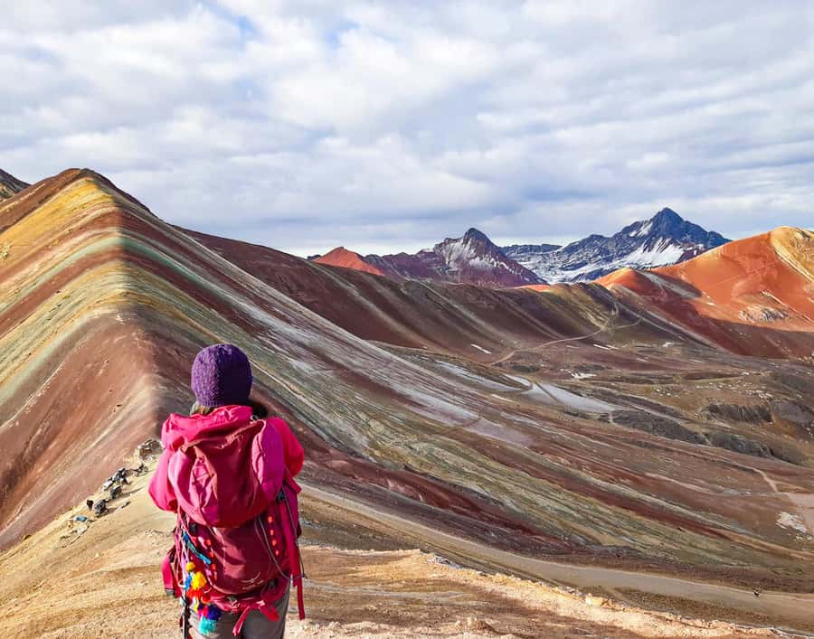 From Cusco: Full Day Rainbow Mountain + Red Valley | PRIVATE - A long ride through the southern Cusco region