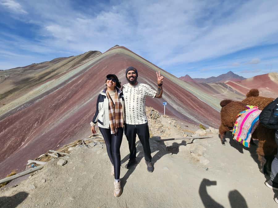 From Cusco: Full Day tour to Rainbow mountain and Red Valley - Red Valley adds the stronger visual contrast