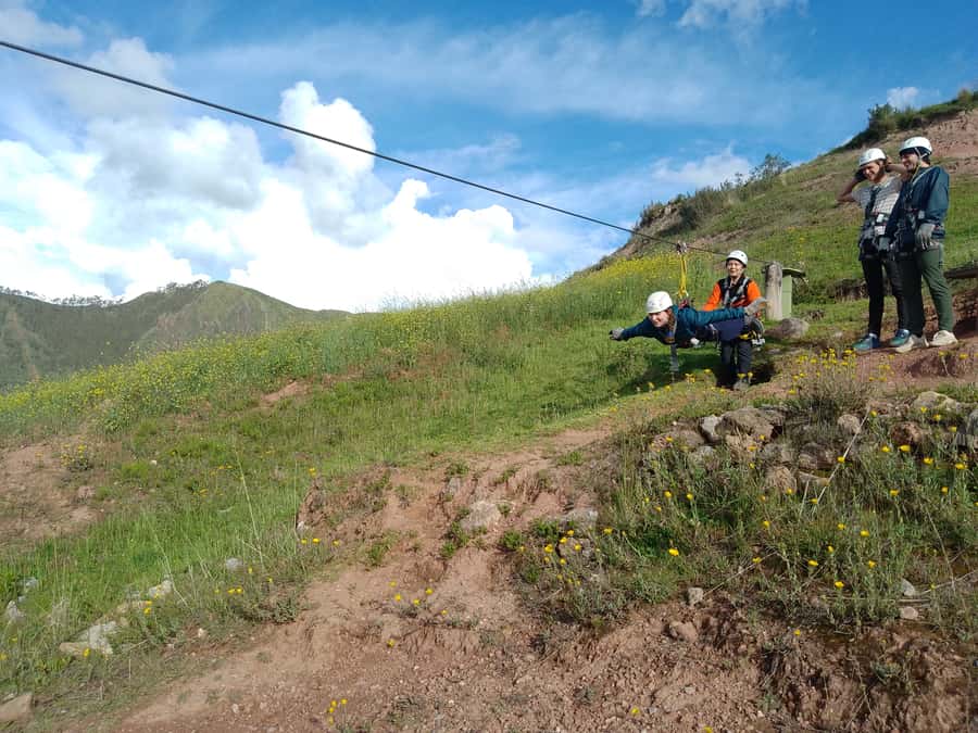 From Cusco: Half-Day Zip Line Adventure - How the three-hour schedule works