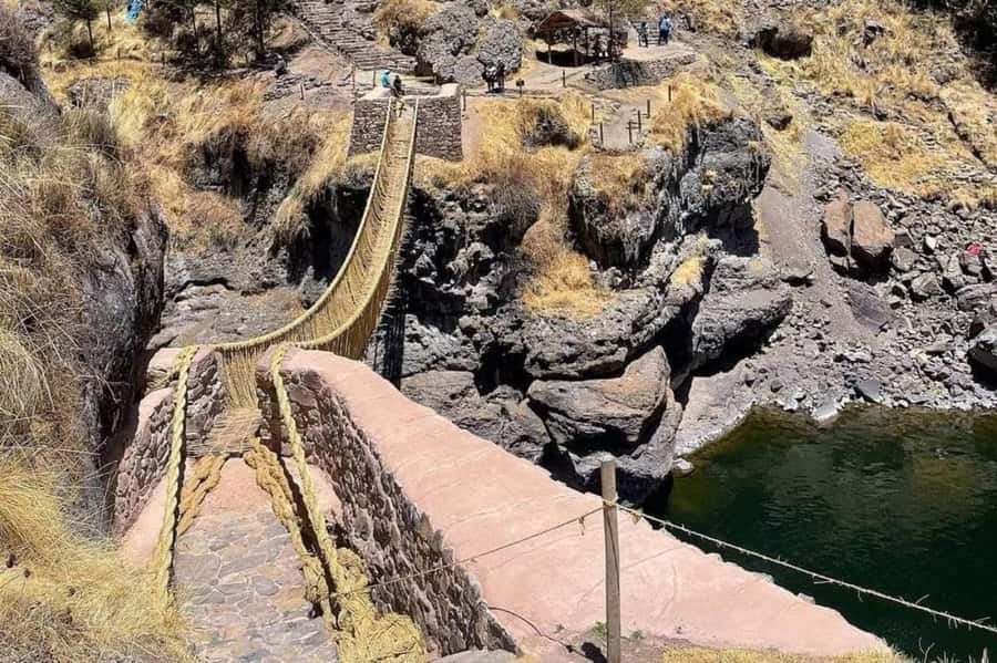 From Cusco: Inka Suspension Bridge Qeswachaca - Qeswachaka - Leaving Cusco before sunrise