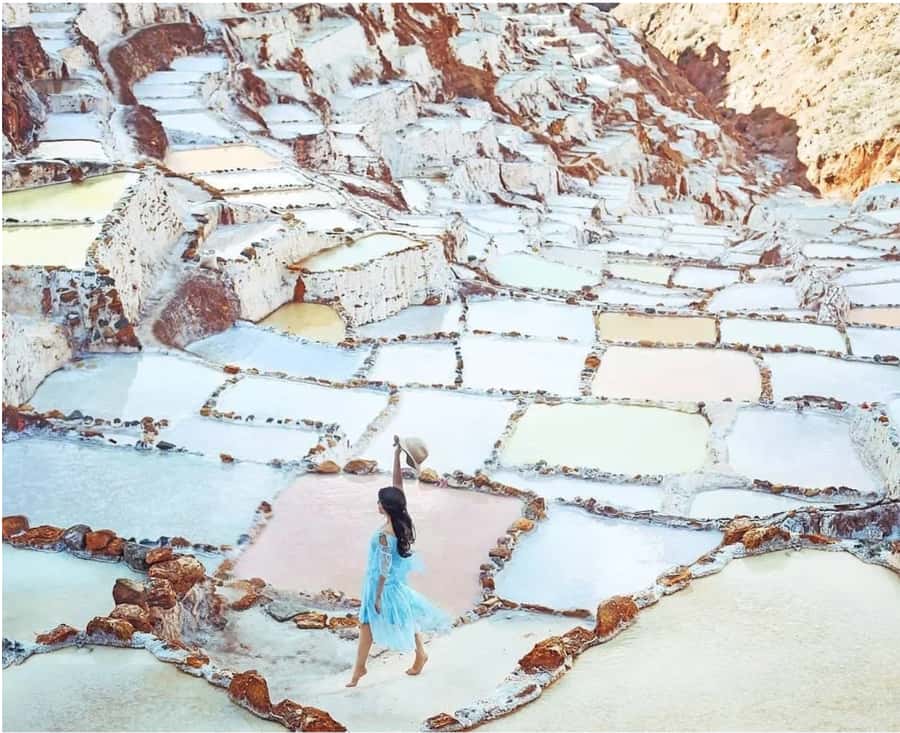 From Cusco: Moray, Maras, and Salt Mines Half-Day Tour - The 3,000 pools of Salineras