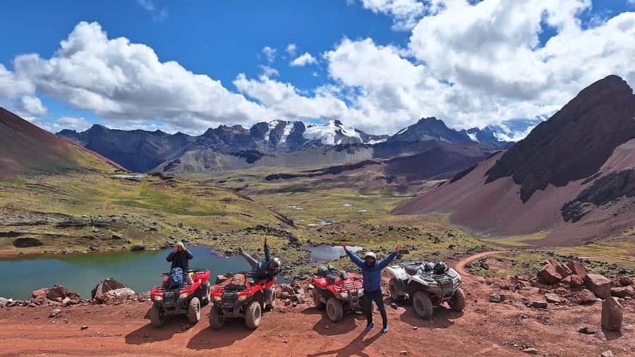 From Cusco: Mountain of colors and red valley on ATVs - The 3:30 AM departure from Cusco