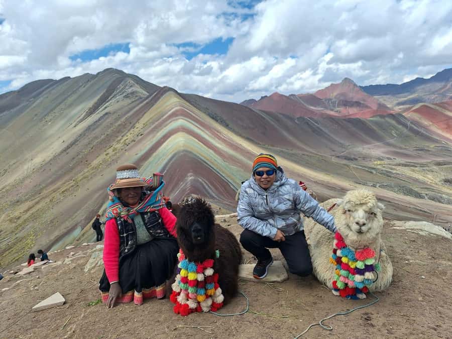 From cusco: Rainbow Mountain ATV Tour with meals - Riding back and lunch in Cusipata