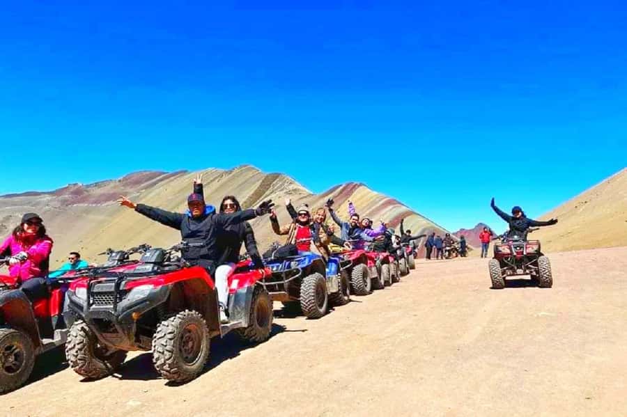 From Cusco: Rainbow Mountain in ATV Quad Bikes + meals - Breakfast in a local restaurant
