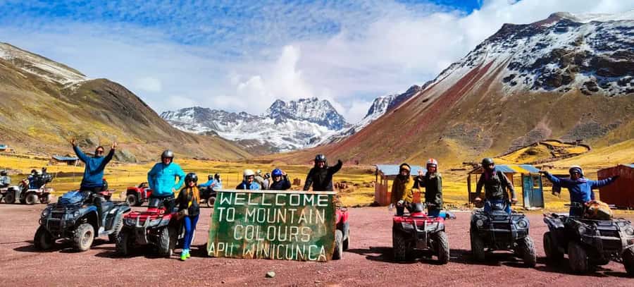 From Cusco: Rainbow Mountain in ATV Quad Bikes + meals - Lunch after the mountain