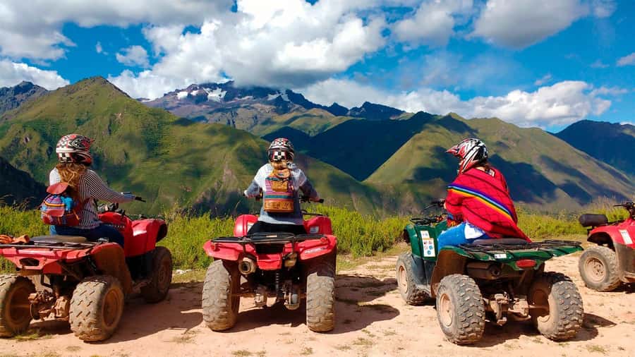 From Cusco: Rainbow Mountain on ATVs - Practicing at Kayrahuiri before the climb
