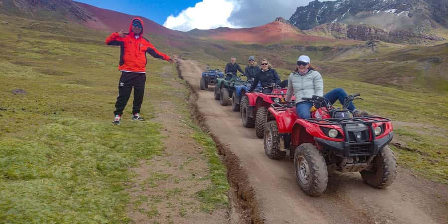 From Cusco: Rainbow Mountain on ATVs - Leaving Cusco at 4:30 am