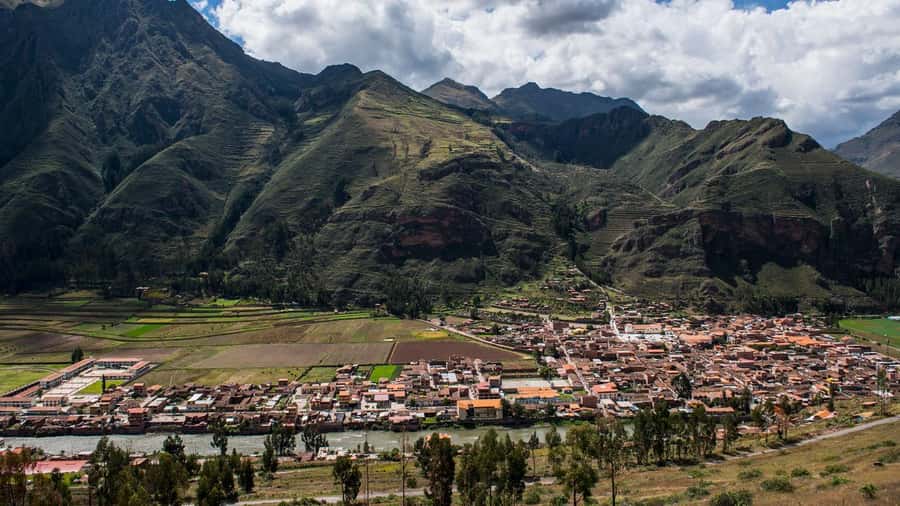 From Cusco: Sacred Valley ending in Ollantaytambo and Lunch - Following the Urubamba River through the Sacred Valley
