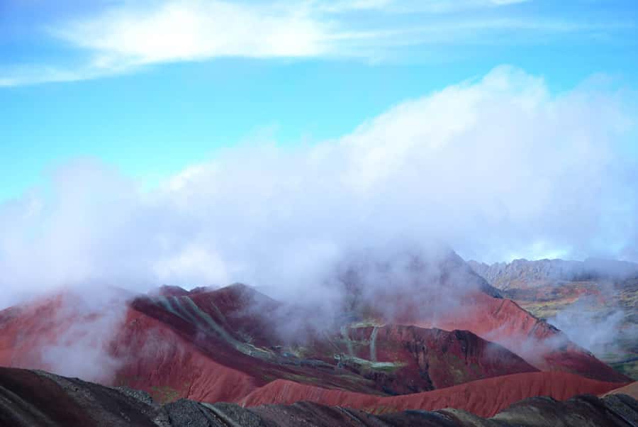 From Cusco: Vinicunca Mountain of Colors Excursion + Ticket - Arriving at the Mountain of Colors