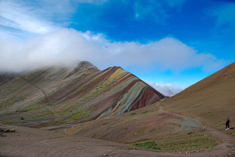 From Cusco: Vinicunca Mountain of Colors Excursion + Ticket - The descent, lunch, and long ride back