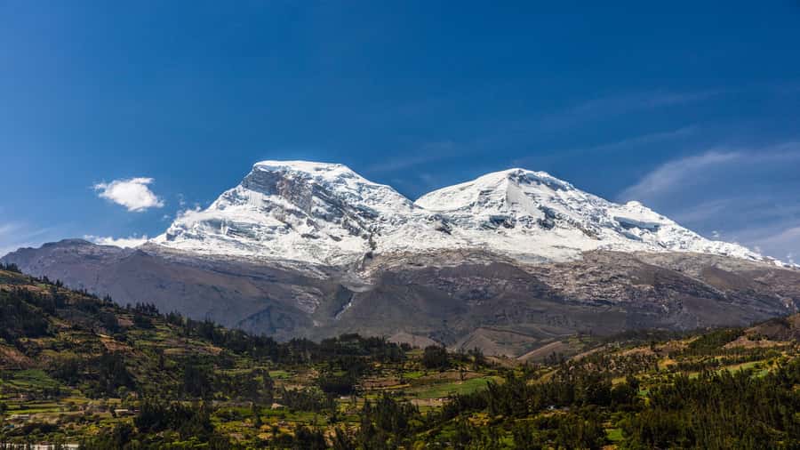 From Huaraz: Lake 69 Trek Day Tour - White Mountain Range - The Mountain Views Above the Valley