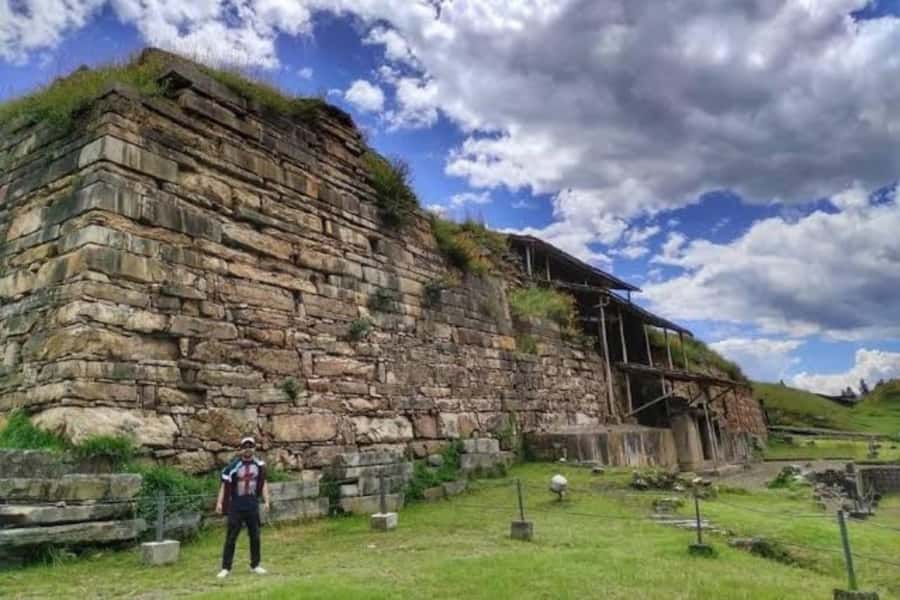 From Huaraz: Tour to Archeological Complex of Chavin - Qerococha Lagoon at 13,058 feet