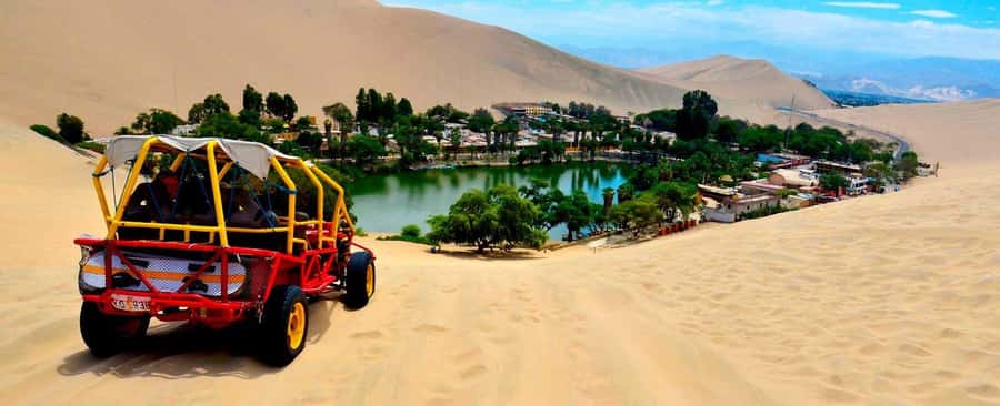 From Ica | Buggy excursion through the Huacachina Desert - The 3:30 p.m. pickup from central Ica