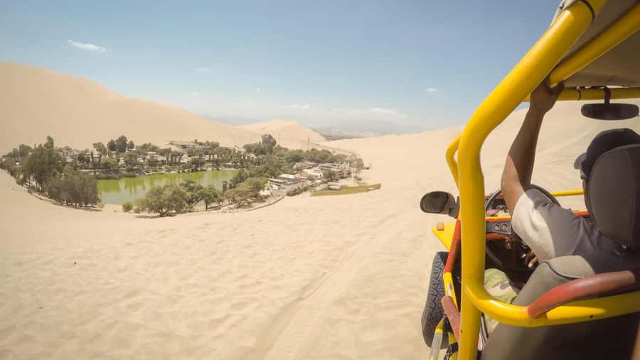 From Lima: Ballestas Islands, Huacachina and Wine Route Trip - Staying in Huacachina instead of returning to Lima
