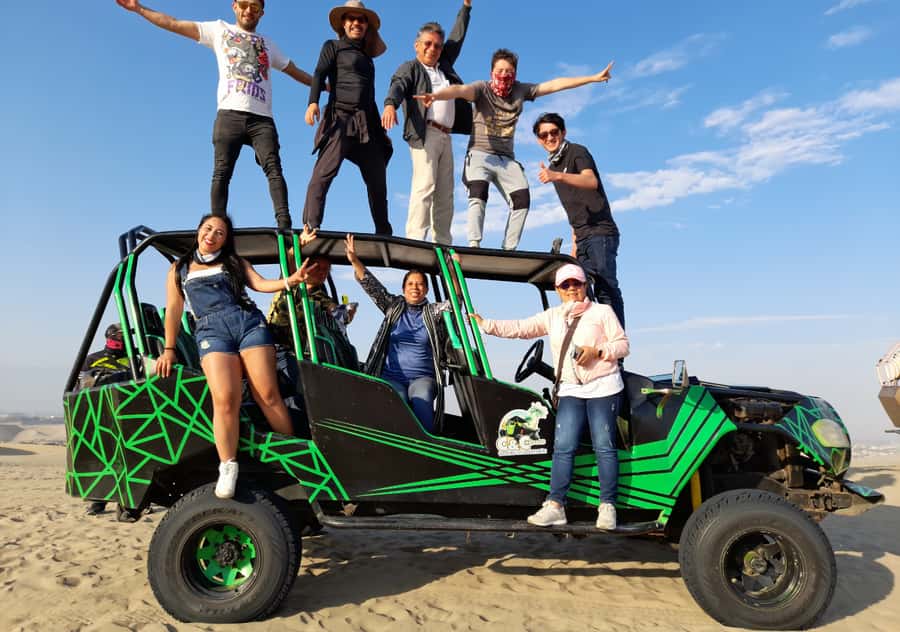 From Lima: Ballestas Islands, Huacachina with buggy Economic - Lunch and pisco tasting at El Catador