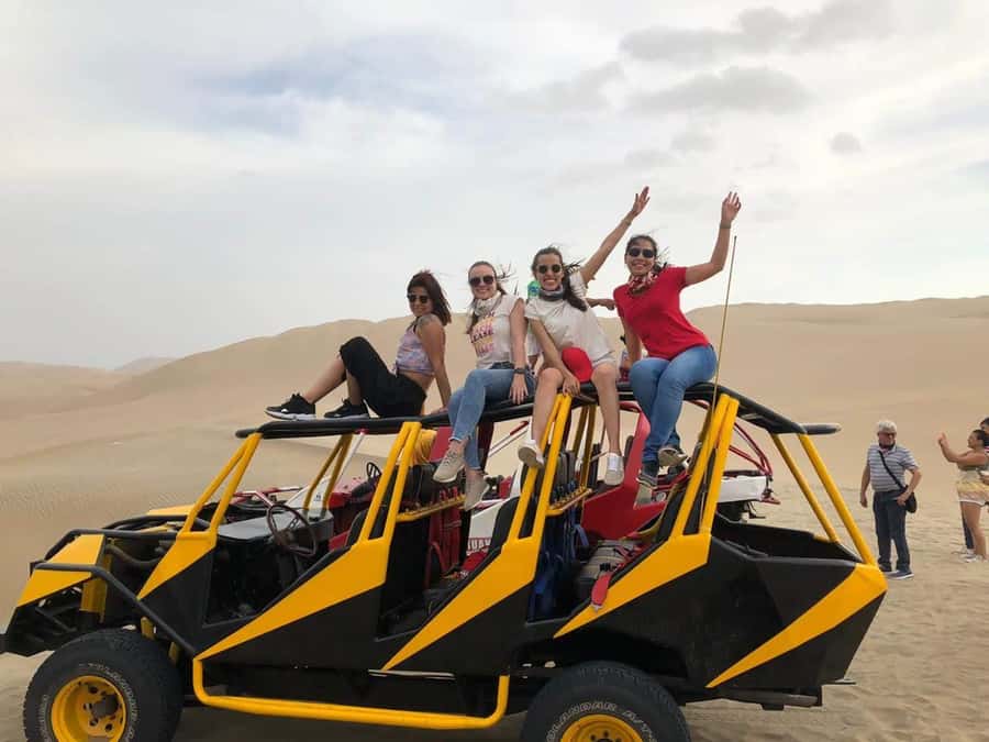 From Lima: Ballestas Islands, Huacachina with buggy Economic - Sandboarding down the Ica dunes